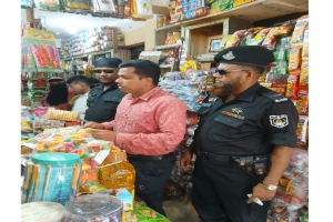 নবীগঞ্জে ৫ প্রতিষ্ঠানকে ৬৩ হাজার টাকা জ*রিমানা