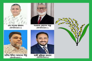 মৌলভীবাজারে বিএনপির চার প্রার্থী ঘোষণায় উৎসবমুখর পরিবেশ