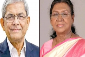 নতুন রাষ্ট্রপতি মির্জা ফখরুলকে ভারতের শুভেচ্ছা