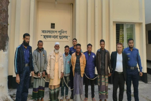 ছাতকে গ্রে*প্তার ৭ আ*সামিকে আদালতে প্রেরণ