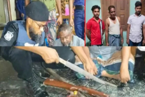 পাথর ব্যবসায়ীর ঘরে আইনশৃঙ্খলা বাহিনীর অভি*যান, উদ্ধার অ স্ত্র ও ম দ
