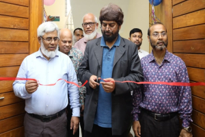 শাবিপ্রবির সে ন্ট্রা ল ক্যাফেটেরিয়ার দ্বিতীয় তলার উদ্বোধন