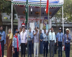 কমলগঞ্জে অষ্টম উপজেলা কাব ক্যাম্পুরী উদ্বোধন