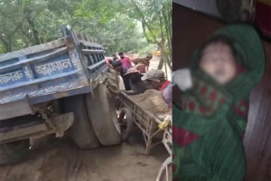 দোয়ারাবাজারে বালুবাহি ট্রাকের জ্যামে সন্তান প্রসব, চিকিৎসার অভাবে মৃ*ত্যু