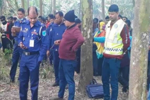 হবিগঞ্জে চা বাগান থেকে আগুনে পোড়া নারীর লাশ উদ্ধার