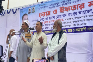 জগন্নাথপুর ও শান্তিগঞ্জকে মডেল উপজেলা বানাবো: কয়ছর আহমেদ