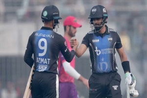 বাবরের ফিফটিতে সিলেট সিক্সার্সকে হারিয়ে জয়ে ফিরেছে রংপুর রাইডার্স