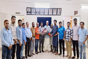 সিলেট প্রেসক্লাব নেতৃবৃন্দের সঙ্গে শাবি প্রেসক্লাবের নতুন কমিটির সৌজন্য সাক্ষাৎ