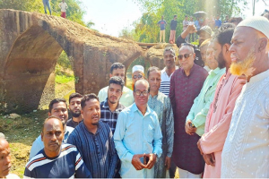 ঐতিহাসিক ‘দেওয়ানের পুল’ সচল করতে  এমপি এমরান আহমদ এর উদ্যোগ