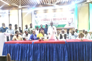কোম্পানীগঞ্জে দলীয় নেতাকর্মীদের সাথে আরিফুল হকের মতবিনিময়