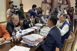 প্র ধা ন উ প দে ষ্টা র নির্দেশনা মেনেই বৈঠক করা হচ্ছে: আলী রীয়াজ