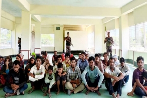সিলেট সী*মান্তে ফের পু*শ ইন, বি*জিবির হাতে আ*টক ৮২