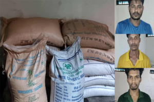 জৈন্তাপুরে ভা র তী য় চিনি সহ তিনজনকে আ ট ক