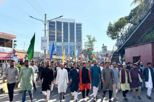 নগরীতে ছাত্রশিবিরের  বি*ক্ষোভ মি*ছিল
