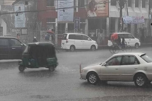 সিলেটে আগামী ২৪ ঘণ্টা ভারি বৃষ্টিপাতের সতর্কতা