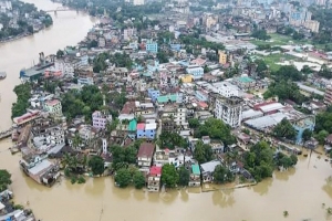 প্লাবনের ঝুঁ'কিতে সিলেট বিভাগের দুই জেলা প্লাবনের ঝুঁ'কিতে সিলেট বিভাগের দুই জেলা