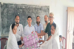 গোয়াইনঘাটে পাথফাইন্ডার ইন্টারন্যাশনাল  কর্তৃক পণ্য সামগ্রী বিতরণ