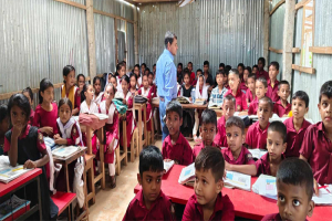 শিক্ষাজ্ঞান বিলিয়ে দেওয়ার আনন্দ আর কিছুতে নেই: গোয়াইনঘাটের ইউএনও