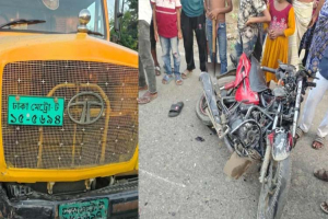 জাফলং-সিলেট সড়কে প্রাণ গেল মোটরসাইকেল আরোহীর