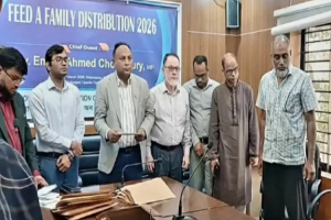 গোলাপগঞ্জ উপজেলার অসহায় ও দুস্থদের মধ্যে রমজান উপলক্ষে নগদ অর্থ বিতরণ