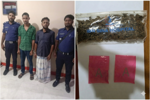 গোলাপগঞ্জে ই'য়াবা ও গাঁ'জাসহ আ'টক ২ গোলাপগঞ্জে ই'য়াবা ও গাঁ'জাসহ আ'টক ২