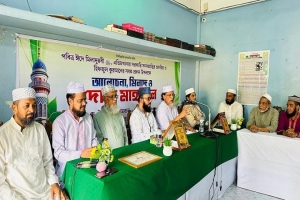 বড়লেখা রহমানিয়া এতিমখানায় কুরআনের সবক প্রদান