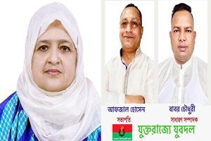 যুক্তরাজ্য যুবদলের নবগঠিত কমিটিকে ইলিয়াসপত্নী লুনার অভিনন্দন