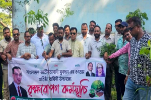 কোম্পানীগঞ্জে যুবদলের ৪৭তম প্রতিষ্ঠাবার্ষিকীতে বৃক্ষরোপন কর্মসূচি