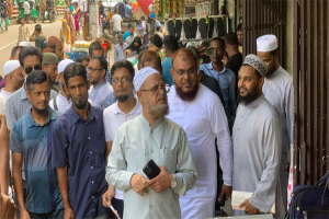 বিশ্বনাথে অধ্যাপক আব্দুল হান্নানের গণসংযোগ