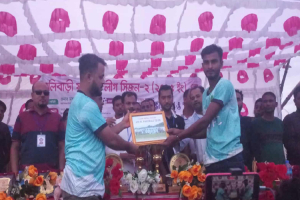 কোম্পানীগঞ্জে কালিবাড়ি ফুটবল লীগ সিজন-২ এর ফাইনাল সম্পন্ন
