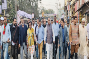 গোলাপগঞ্জ-বিয়ানীবাজারজুড়ে ধানের শীষের জোয়ার