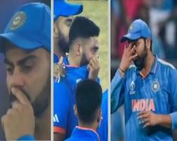 ভারতীয় শিবিরে হাহাকার, রোহিতের কান্না