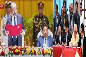 রাষ্ট্রপতি হিসেবে শপথ নিলেন মির্জা ফখরুল, নতুন মন্ত্রী-প্রতিমন্ত্রীদের দায়িত্ব বণ্টন