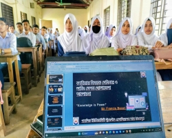 মাধবপুরে ধর্মঘর ডিগ্রী কলেজে কর্মজীবন বিষয়ক আলোচনা সভা    