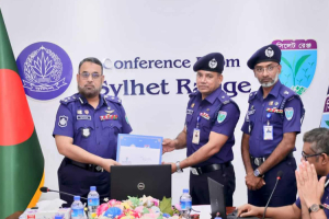 সিলেট রেঞ্জের শ্রেষ্ট ওসি সহিদ উল্ল্যা