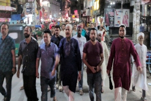 বিমানবন্দরে প্রবাসী হে/নস্তার প্রতিবাদে সিলেটে বি/ক্ষোভ