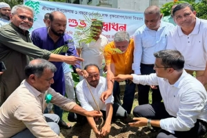 শ্রীমঙ্গলে এক লাখ বৃক্ষরোপণ কর্মসূচির উদ্বোধন শ্রীমঙ্গলে এক লাখ বৃক্ষরোপণ কর্মসূচির উদ্বোধন