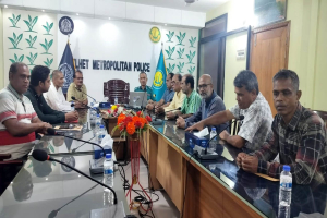 সিলেট জন্মাষ্টমী উৎসবের নিরাপত্তা, শৃ ঙ্খ লা নিয়ে আলোচনা হয়