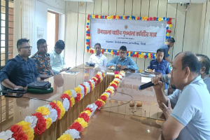 কোম্পানীগঞ্জে আ ই ন শৃ ঙ্খ লা কমিটির মাসিক সভা