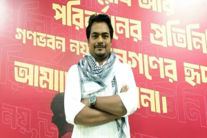 এনসিপির ‘হ্যাঁ’ ভোটের অ্যাম্বাসেডর গ্রে*প্তার