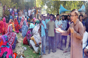গ্রামীণ অবকাঠামো, চা-শ্রমিকদের  জীবনমান উন্নয়ন কে অগ্রাধিকার দিয়ে কাজ করব- খন্দকার মুক্তাদির