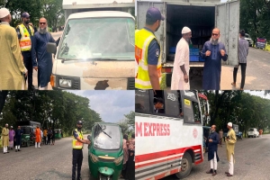জৈন্তাপুরে দূ-র্ঘ ট না রো*ধে হাইওয়ে পুলিশের অ ভি যা ন