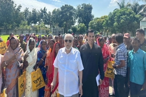 চা-বাগানগুলোতে পূজার আনন্দ, শ্রমিকদের পাশে এমপি ফয়সল চা-বাগানগুলোতে পূজার আনন্দ, শ্রমিকদের পাশে এমপি ফয়সল