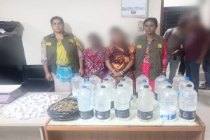সিলেটে গাঁ*জা ও ম*দসহ গ্রে*প্তার ২