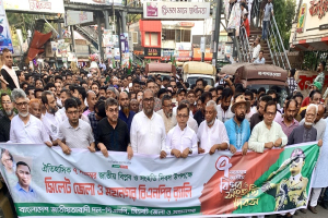 সিলেটে জাতীয় বিপ্লব ও সংহতি দিবস উপলক্ষে জেলা ও মহানগর বিএনপির র‍্যালি ও সমাবেশ