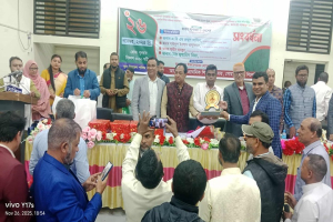 গোয়াইনঘাটে প্রাথমিক শিক্ষা অফিসারদের বরণ ও বি*দায় সংবর্ধনা