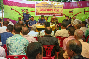 জামালগঞ্জে দুর্গাপূজা উপলক্ষে আলোচনা সভা