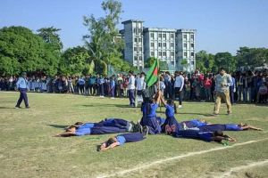 যথাযোগ্য মর্যাদায় জামালগঞ্জে মহান বিজয় দিবস উদযাপন