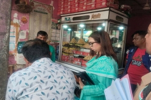 ছাতিয়ান বাজারে ৪ ব্যবসায়ীকে ১৪ হাজার টাকা জ/রিমানা ছাতিয়ান বাজারে ৪ ব্যবসায়ীকে ১৪ হাজার টাকা জ/রিমানা