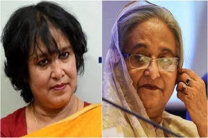 শেখ হাসি*নার ক ড়া সমা*লোচনা করলেন তসলিমা নাসরিন